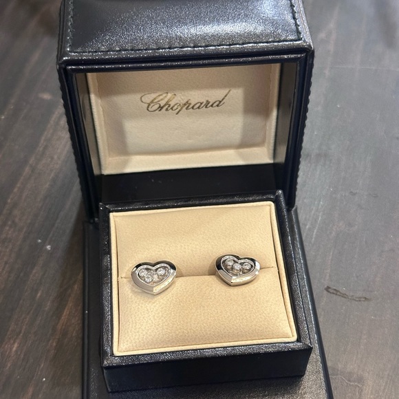 Chopard happy diamond earrings - Picture 6 of 9